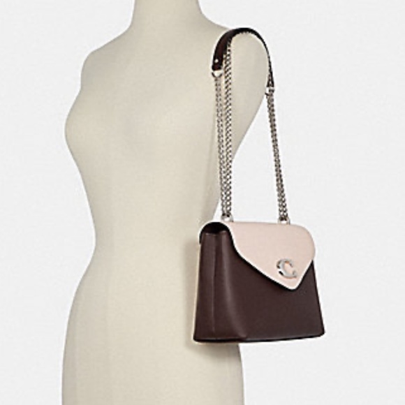 *SOLD ! COACH LEATHER TAMMIE Shoulder/Crossbody - Gorgeous Cranberry Multi -NWT! - Picture 4 of 9